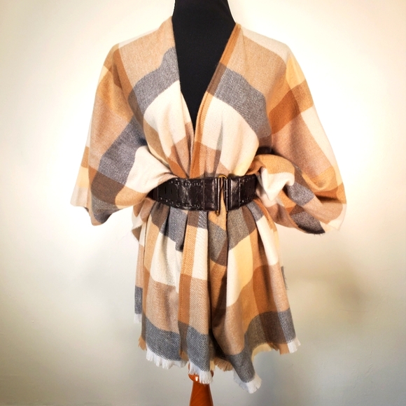 Lucky Brand Poncho Wrap Cape - Picture 2 of 7